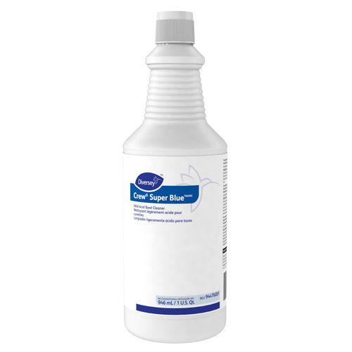 Diversey™ Crew Super Blue Mild Acid Bowl Cleaner, Citrus